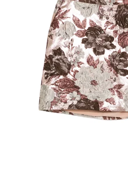 Fustă Elie Saab cu model floral în linie A