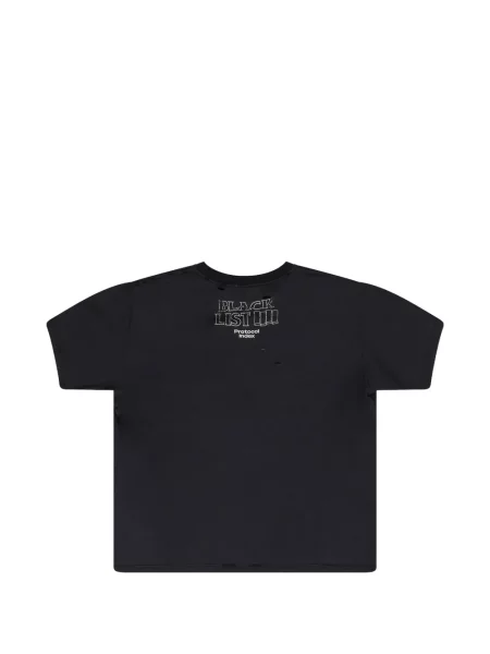 Tricou Protocol Index zdrențuiți negru