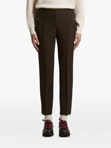 Pantaloni Peserico conici maro