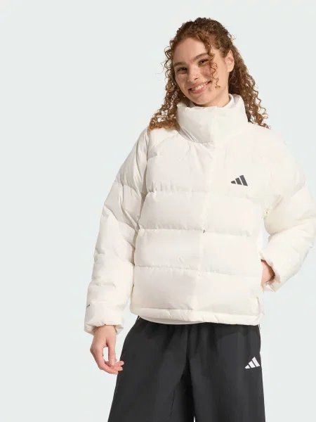 Пуховик adidas білий