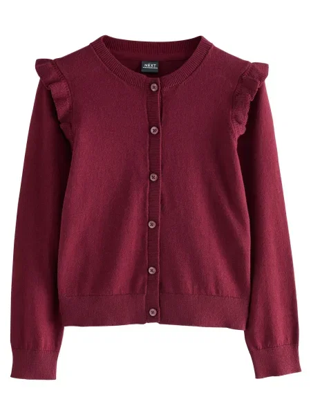 Next Geacă tricotată burgundy roșu
