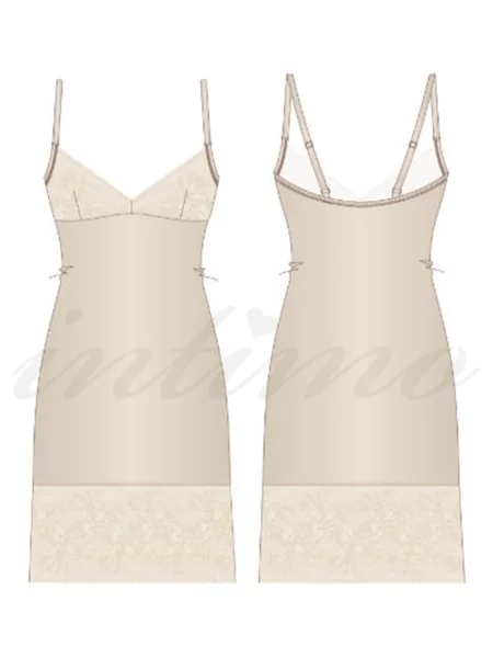 Ночная рубашка Anabel Arto бежевая