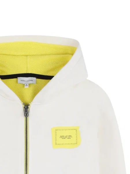 Bluza z kapturem dziecięca Marc Jacobs biała