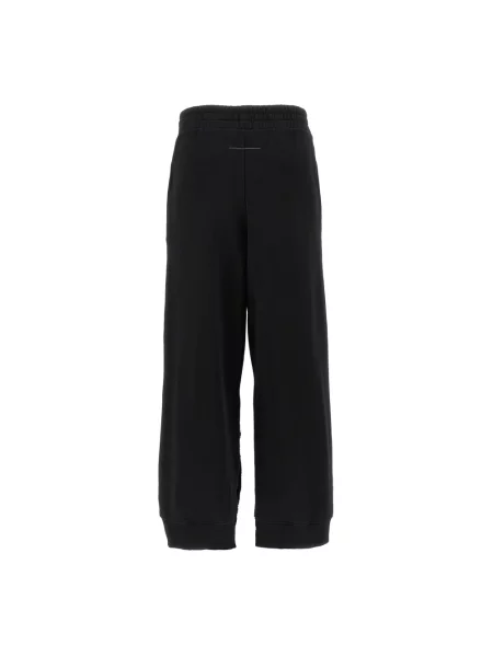 Spodnie dresowe Mm6 Maison Margiela z logo czarne