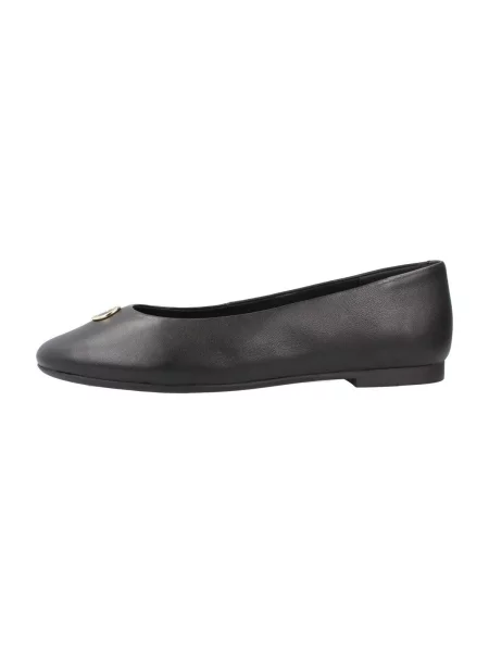 Tommy Hilfiger Balerini Th Plate negru