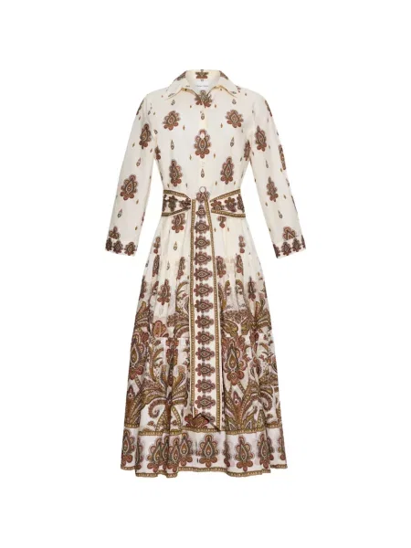Rochie midi Cara Cara cu imagine cu model paisley