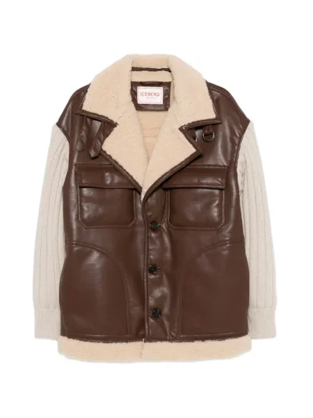 Płaszcz Iceberg brązowy