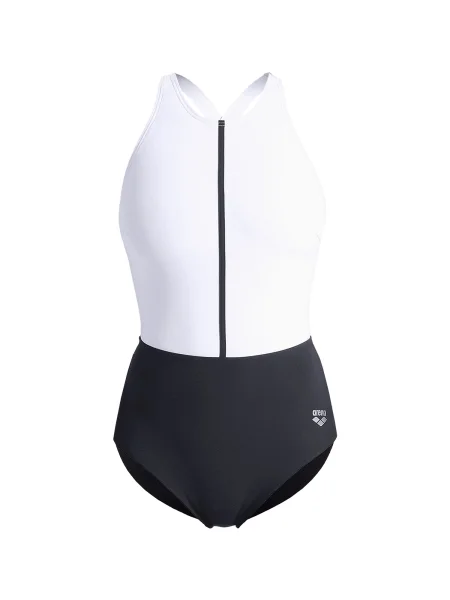 ARENA Costum de baie modelator SHAPEWEAR SILVIA B-CUP negru alb