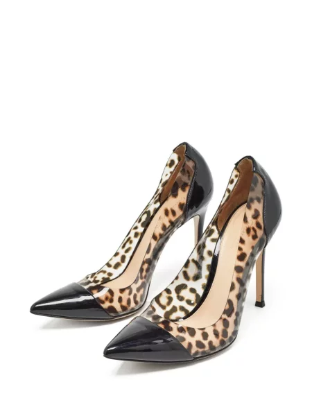 Salonke Gianvito Rossi s printom s leopard uzorkom smeđa