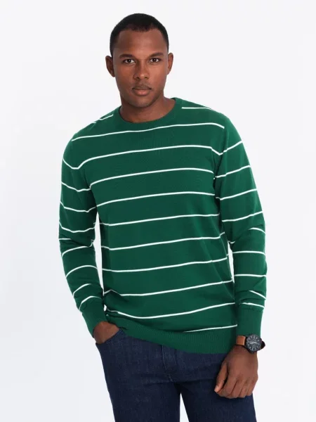Casual sveter Ombre zelená