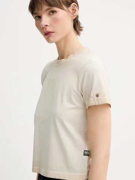 Tričko G-Star Raw béžová