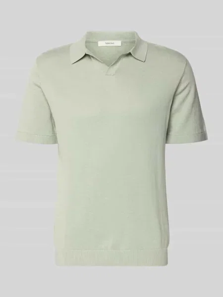 Koszulka polo o kroju regular fit z mieszanki bawełny i lnu model MATTIS' Selected Homme