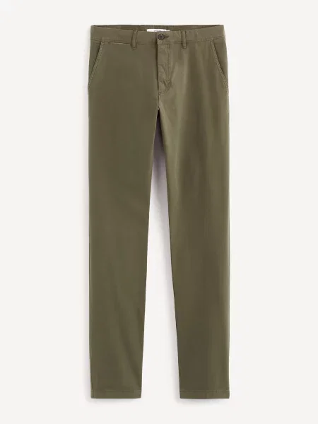 Pantaloni Celio casual verde