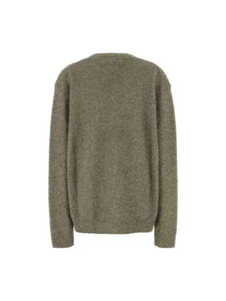Dzianinowy sweter Maison Margiela zielony