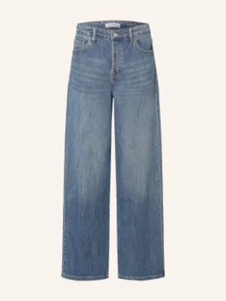 Good American Široké Džíny indigo