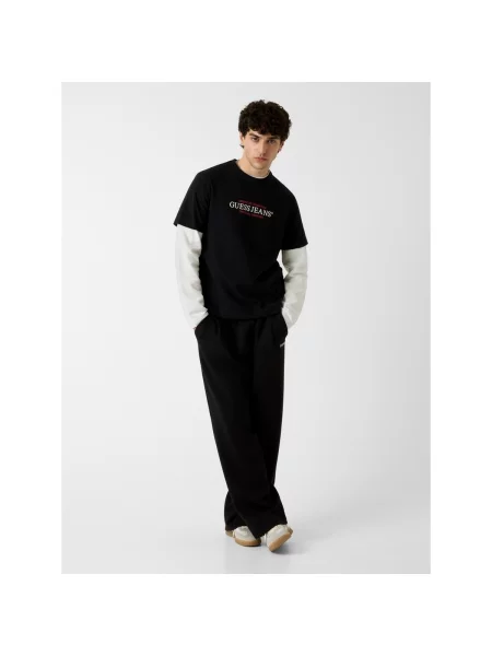 Guess Jeans Tricou negru
