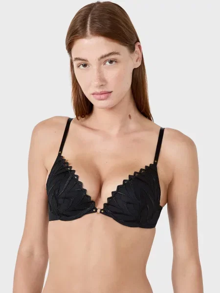 Бюстгальтер Etam з пуш-ап чорний