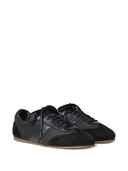 Sneakers Lemaire με κορδόνια με δαντέλα μαύρο
