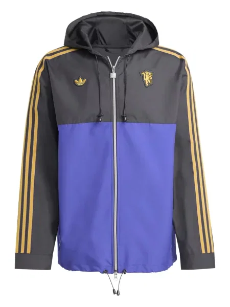 Semišové kalhoty Adidas s kapucí s kulatým výstřihem zelené