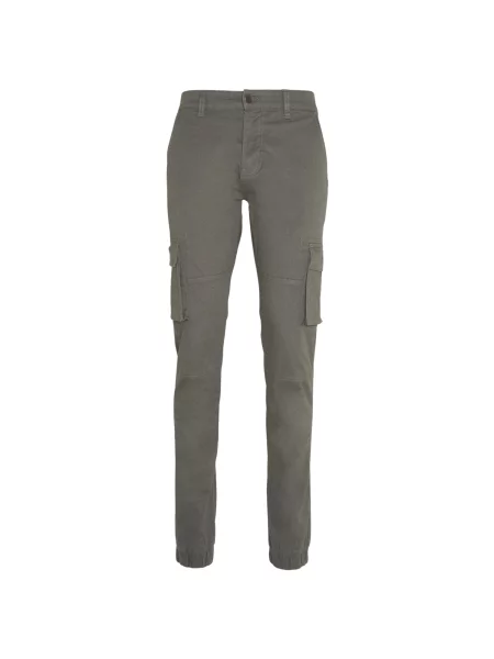 Denim Project Kalhoty DPM CARGO antracitová