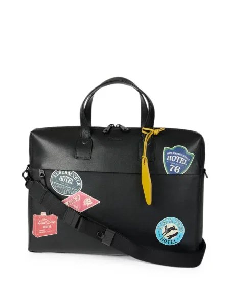 Geantă Paul Smith din piele negru