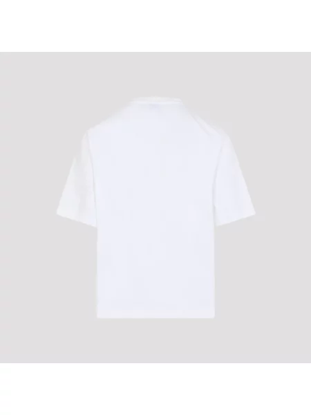 T-shirt Off-White Big Bookish Skate S/S Tee White Black S biała