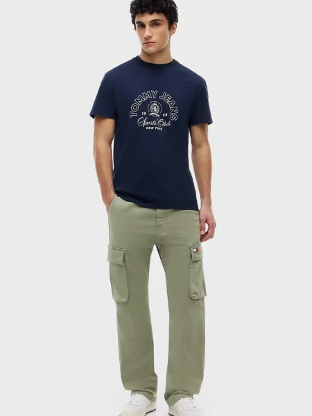 Футболка Tommy Jeans синя