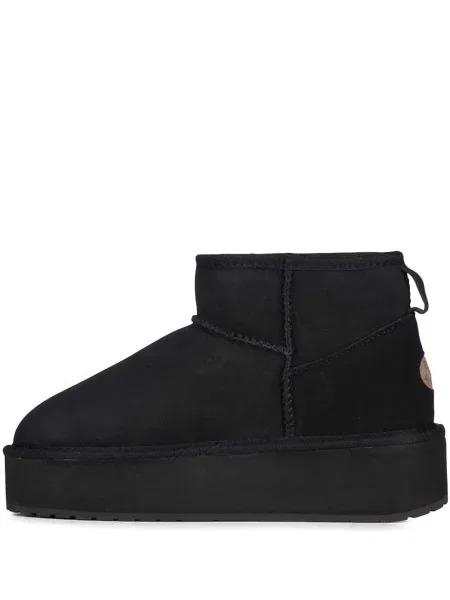 Botine Emu Australia din piele de oaie negru