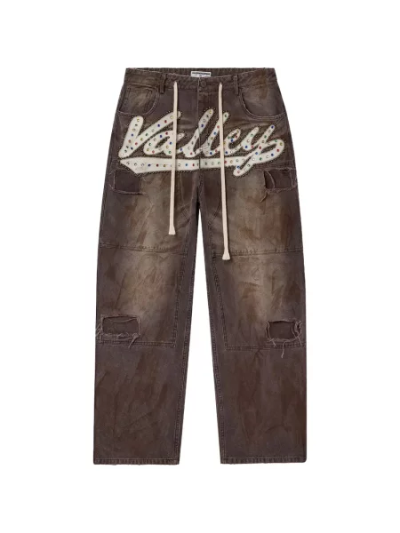 Blugi Vale cu autograf maro