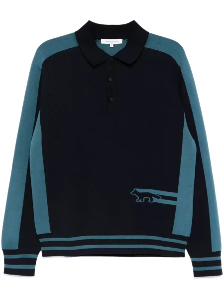 Polotričko Maison Kitsuné modré