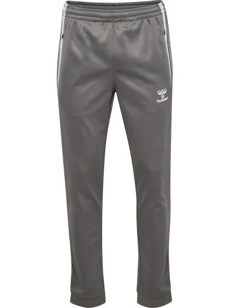 Hummel Pantaloni sport Lead gri alb
