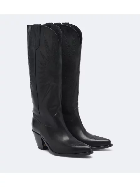 Botine Golden Goose din piele negru
