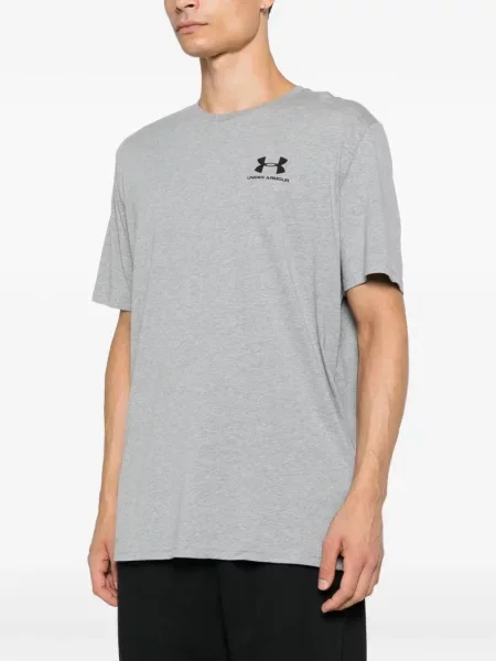 Tricou Under Armour cu imagine gri