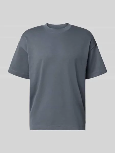 T-shirt z okrągłym dekoltem model BARRON' Jack & Jones niebieska