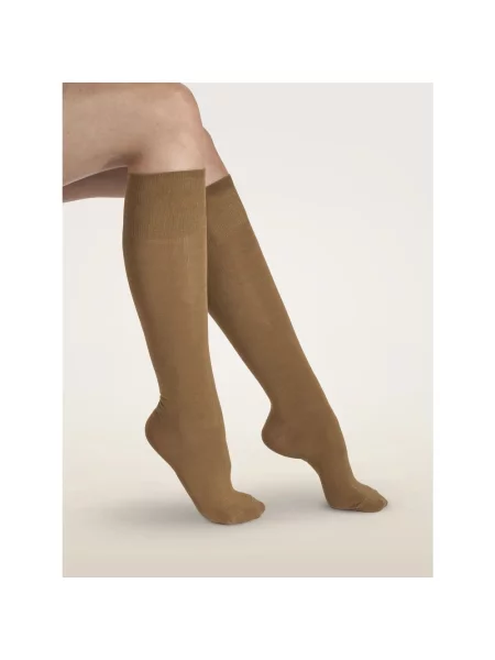 Skarpety Wolford brązowe