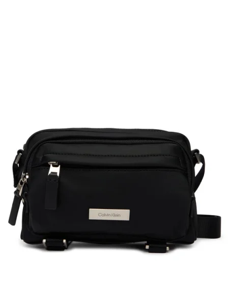 Calvin Klein Válltáska Sleek Utility Camera Bag fekete