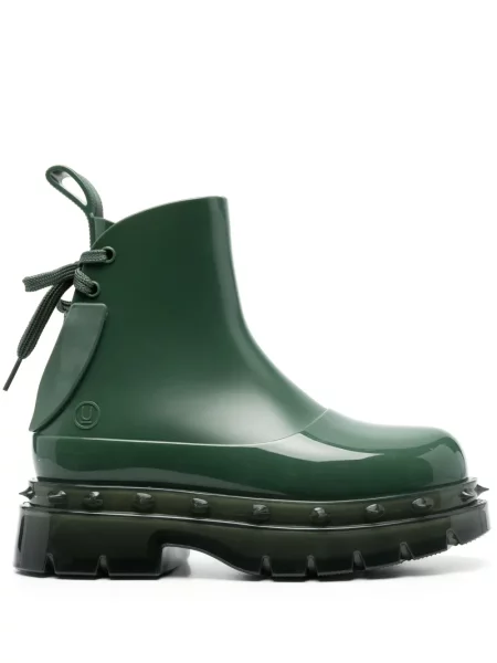 Kotníkové boty Melissa X Undercover se cvočky zelené