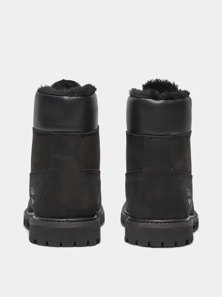 Кожаные ботинки Timberland черные