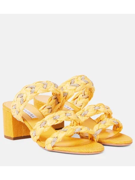 Sandali Aquazzura rumena