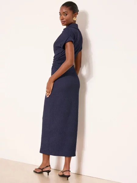 Lipsy Rochie tip bluză bleumarin