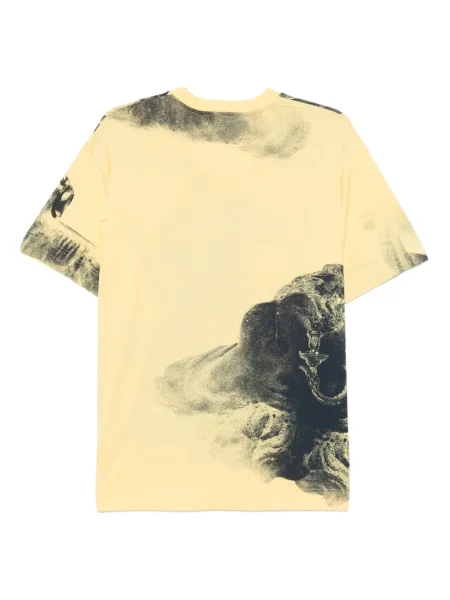 Tricou Givenchy cu imagine galben