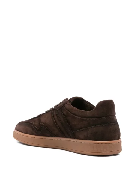 Sneakerși John Harrison din piele de căprioară maro