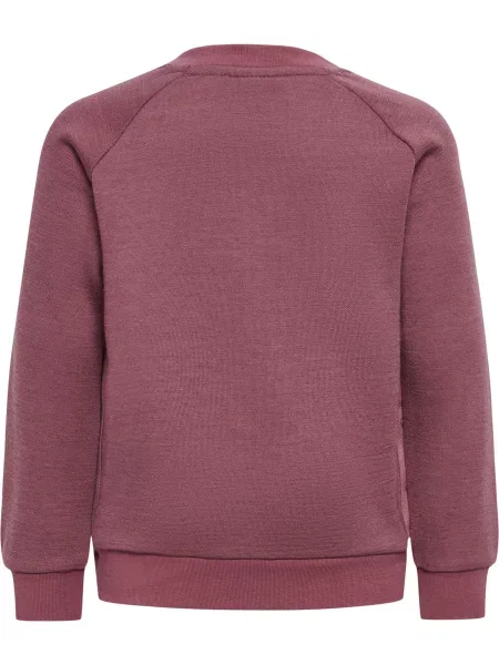 Bluza chłopięca Hummel Wulbato fioletowa