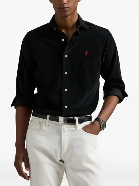 Krátký kostkovaná kšiltovka Polo Ralph Lauren s potiskem zelená