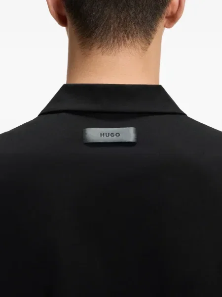 Scurt tricou polo Hugo negru