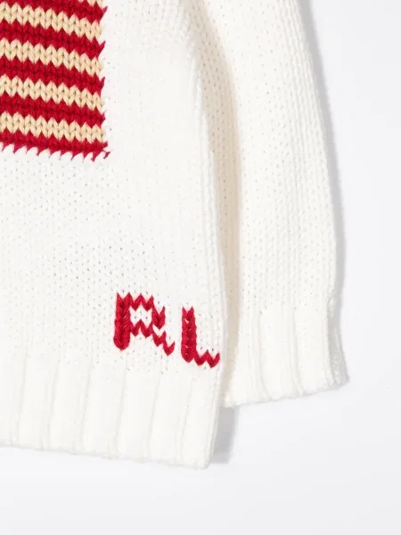 Sweter dziecięcy Polo Ralph Lauren biały