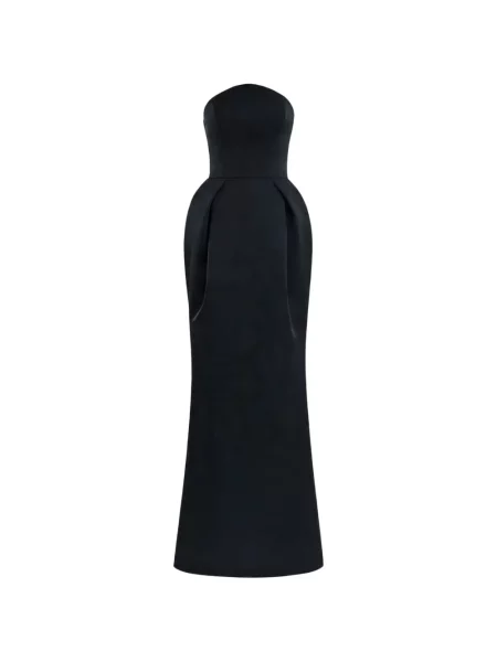 Rochie Gemy Maalouf fără bretele negru
