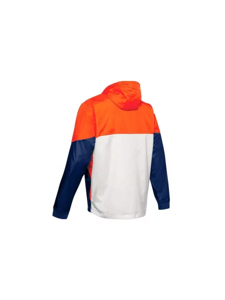 Kurtka przeciwwiatrowa Under Armour LEGACY WINDBREAKER pomarańczowa