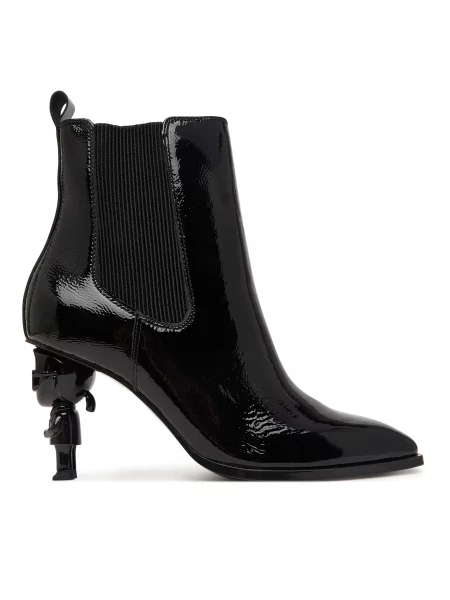 KARL LAGERFELD Боти Nft Heel черен