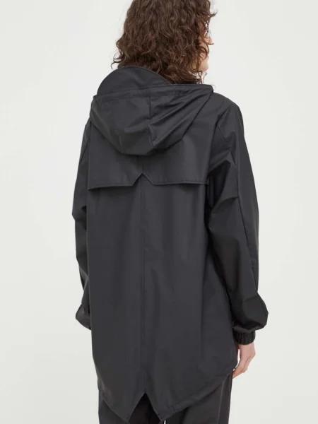 Rains esődzseki Fishtail Jacket átmeneti fekete